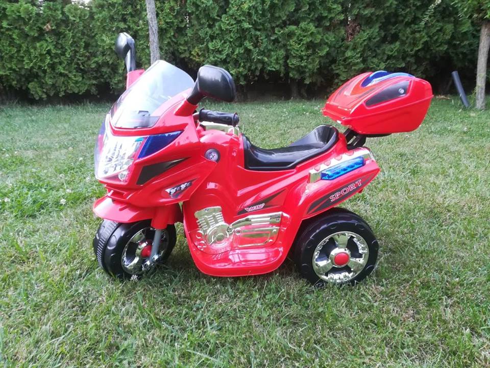 DECIJI MOTOR C051 CRVENI