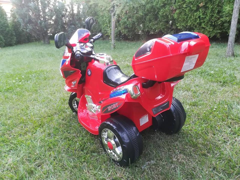 DECIJI MOTOR C051 CRVENI
