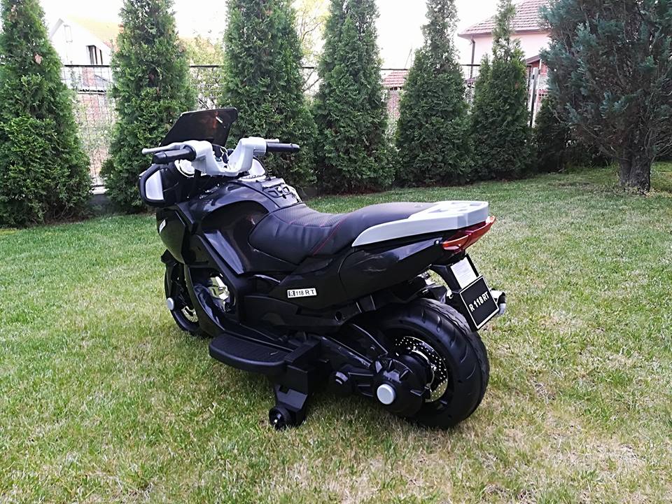 DECIJI MOTOR HZB 118 CRNI