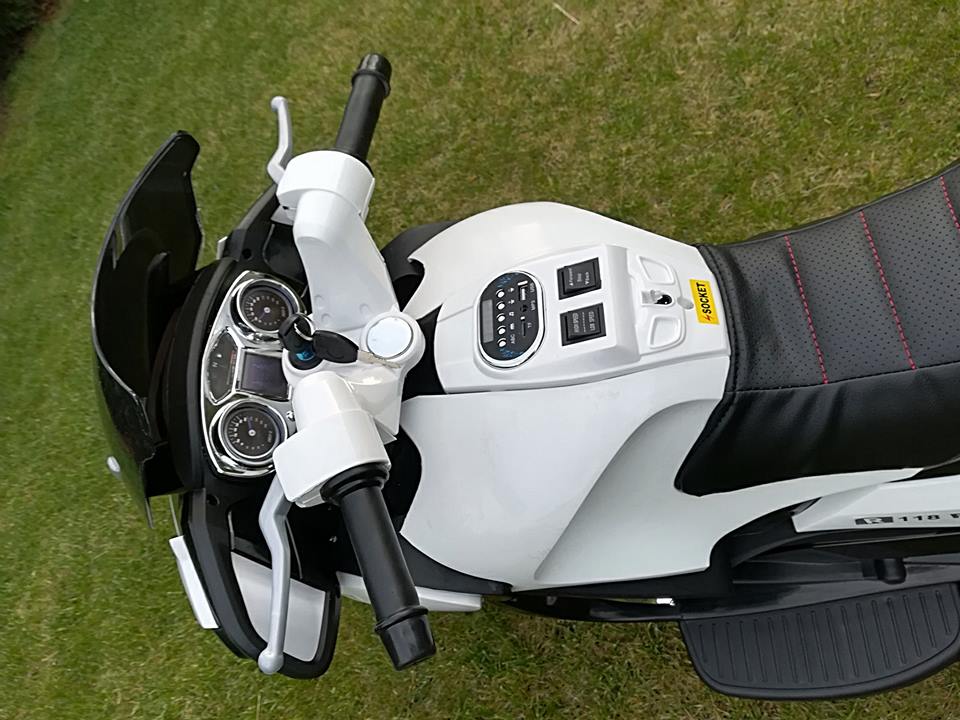 DECIJI MOTOR HZB 118 BELI