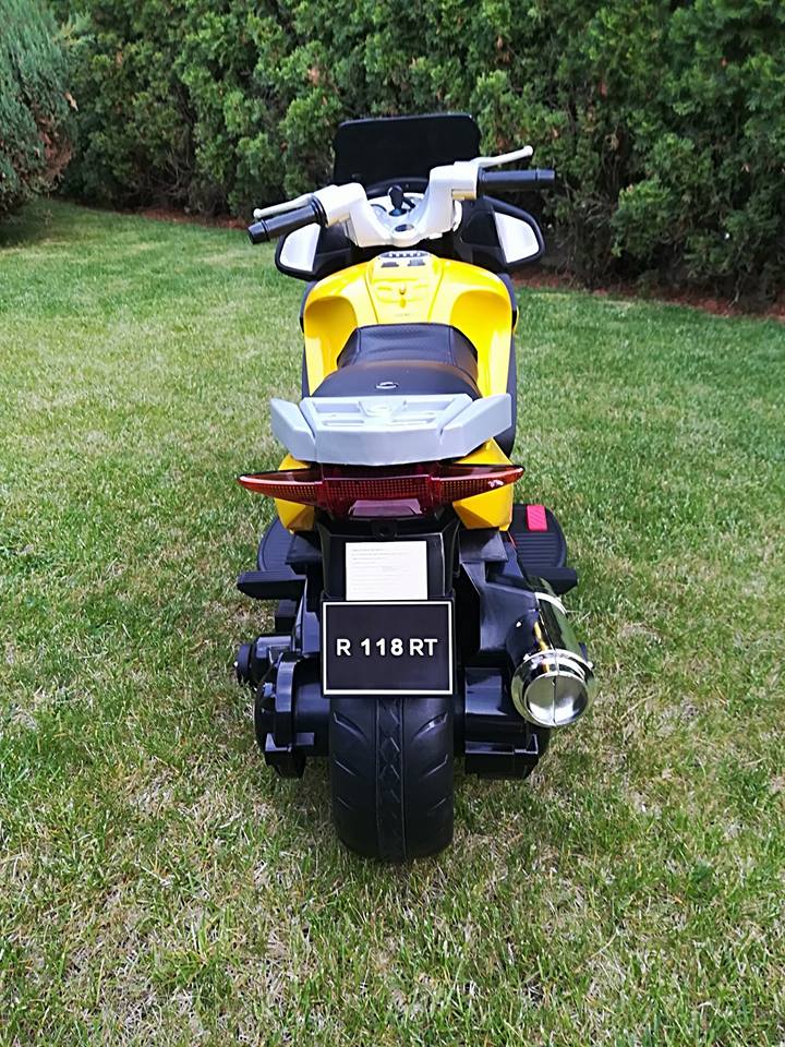 DECIJI MOTOR HZB 118 ZUTI