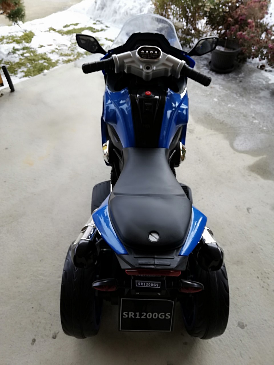 DECIJI MOTOR SR1200 PLAVI
