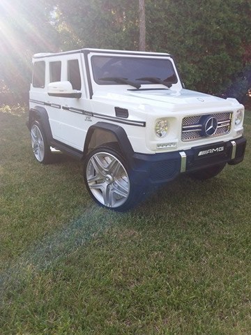 DECIJI AUTOMOBIL MERCEDES G65 BELI