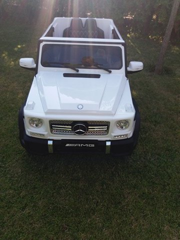 DECIJI AUTOMOBIL MERCEDES G65 BELI