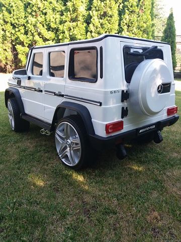 DECIJI AUTOMOBIL MERCEDES G65 BELI