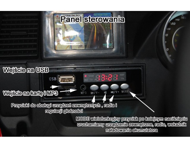 DECIJI AUTOMOBIL MERCEDES G65 CRNI