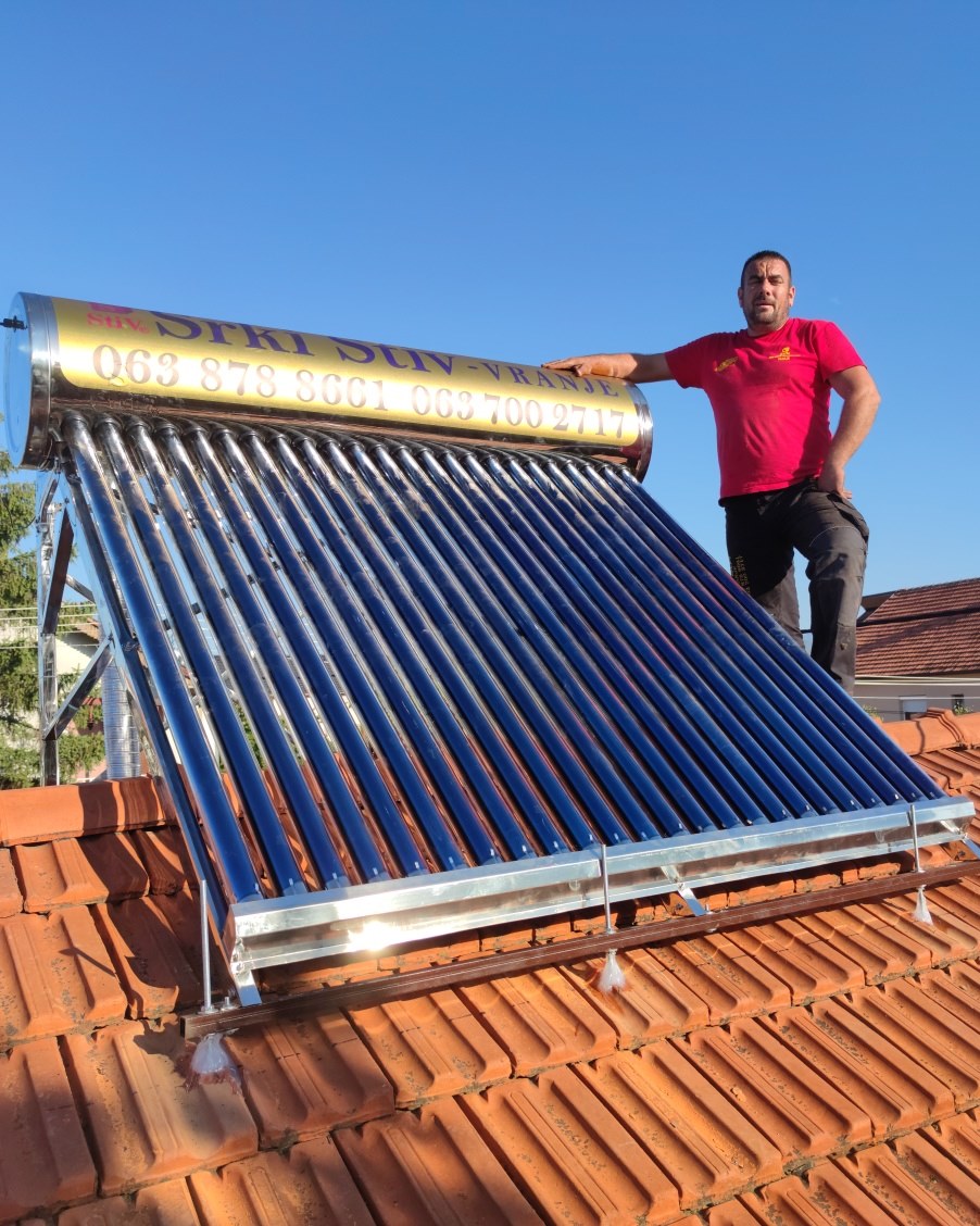 SOLARNI VAKUMSKI KOLEKTOR 200 LITARA