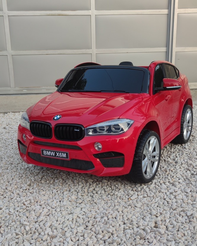 DECIJI AUTO BMW X6M CRVENI DVOSED
