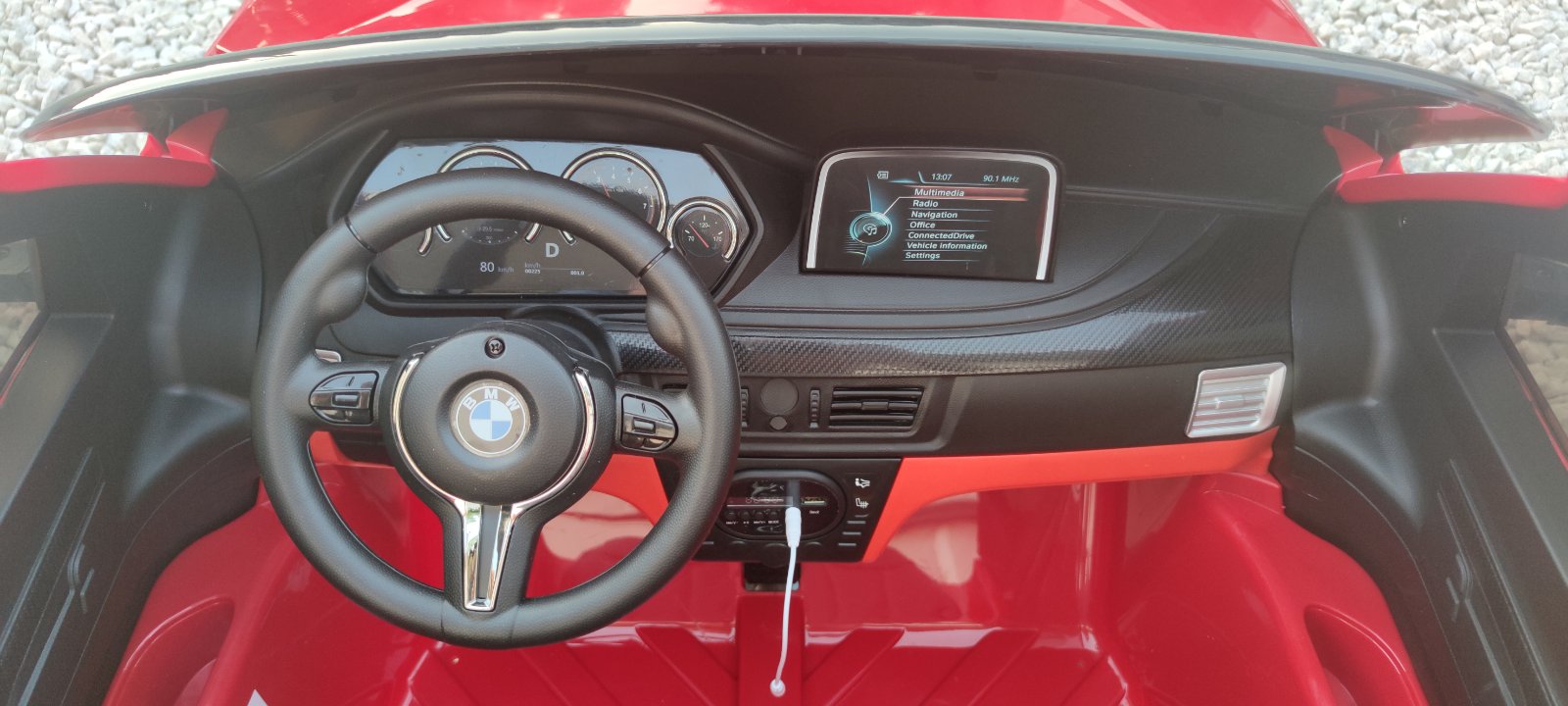 DECIJI AUTO BMW X6M CRVENI DVOSED