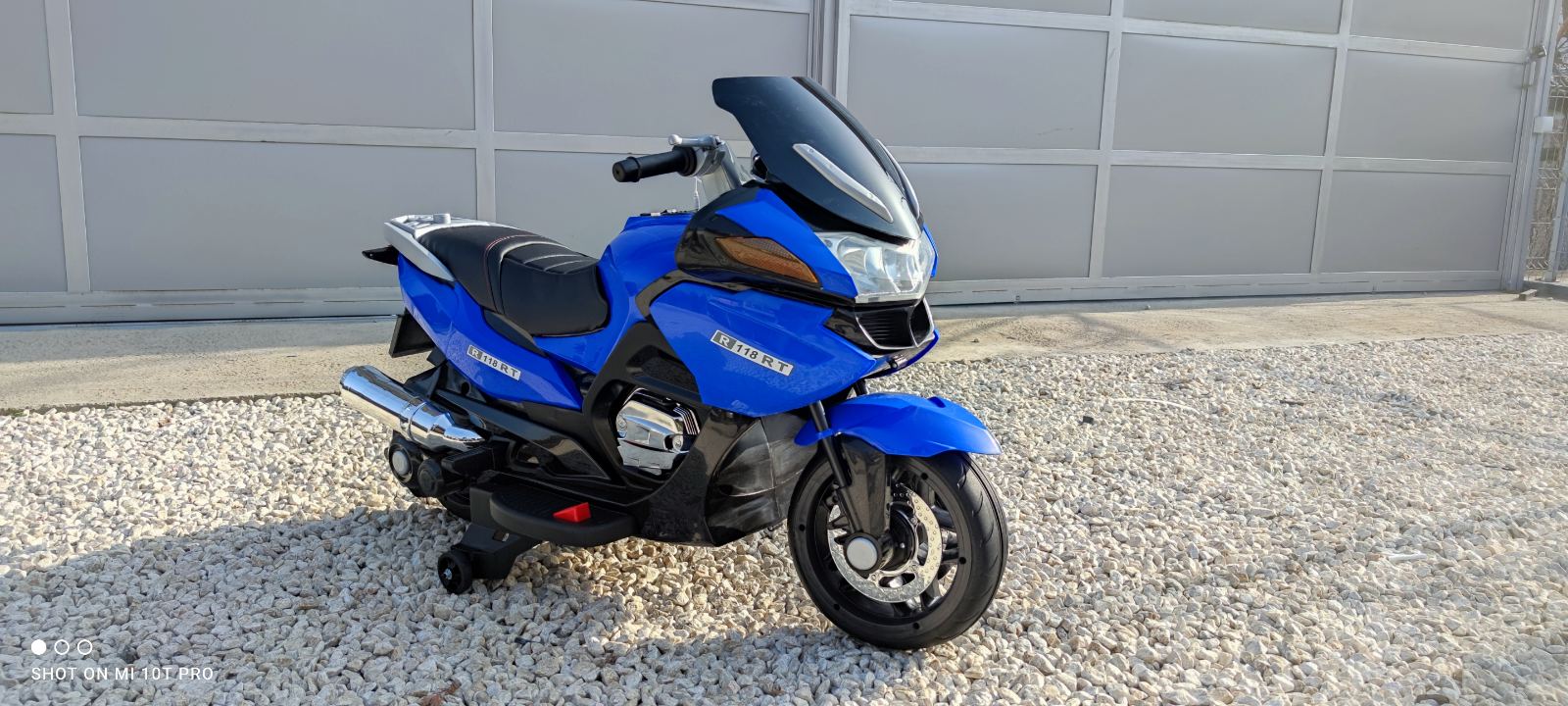 DECIJI MOTOR HZB 118 PLAVI