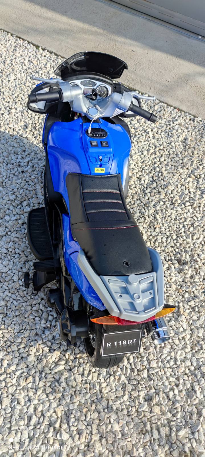 DECIJI MOTOR HZB 118 PLAVI