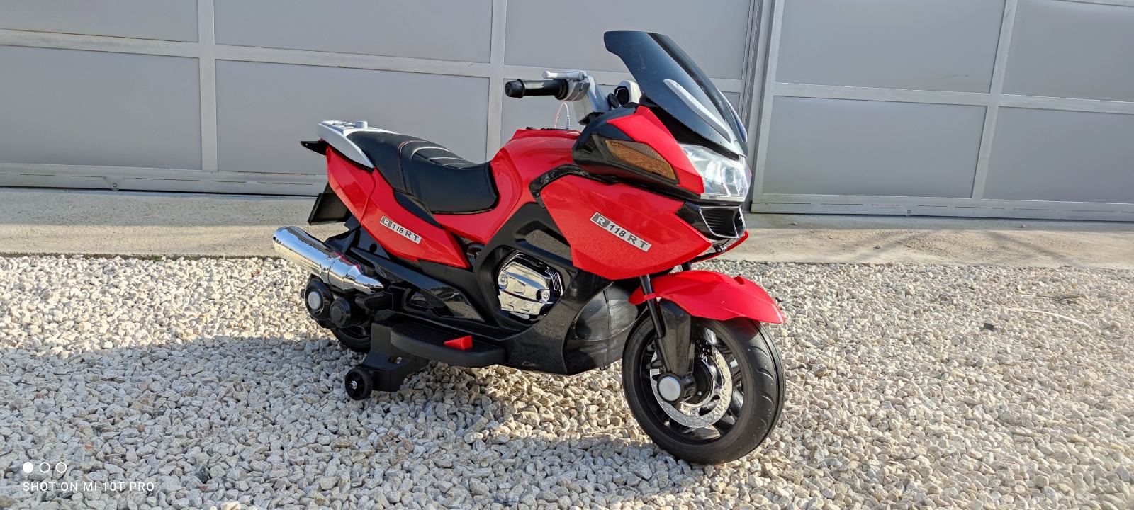 DECIJI MOTOR HZB 118 CRVENI