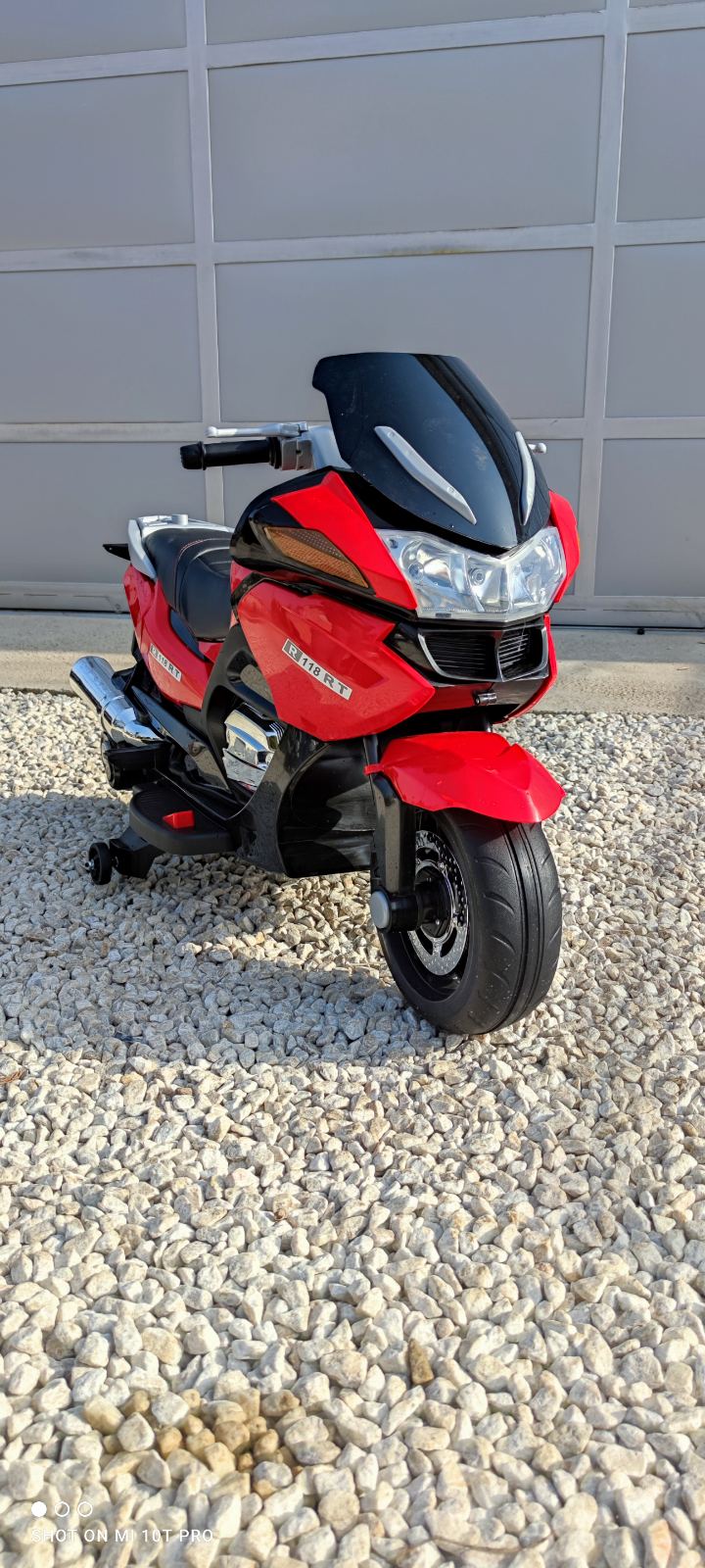 DECIJI MOTOR HZB 118 CRVENI