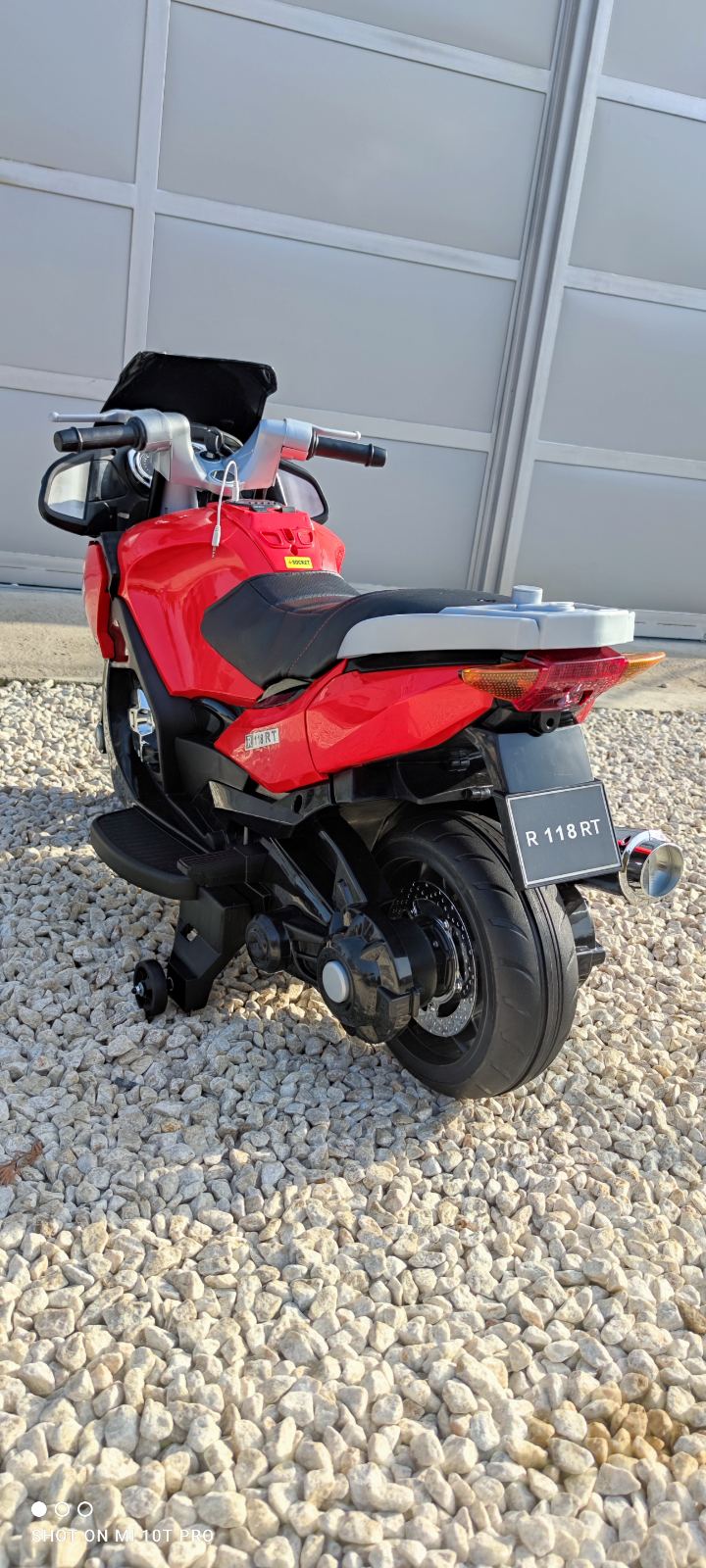DECIJI MOTOR HZB 118 CRVENI